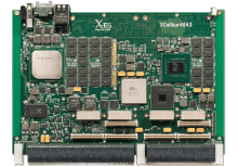 XCalibur4643 6U VPX Single Board Computer (SBC) Top Shot