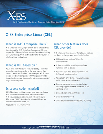X-ES Enterprise Linux XEL Brief