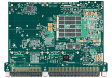 XCalibur4640 6U VPX Single Board Computer (SBC) Bottom Shot