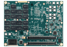 XPedite7450 COM Express® Mezzanine Module Bottom Shot