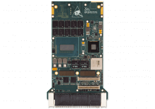 XPedite7570 3U VPX Single Board Computer (SBC) Top Shot