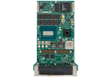 XPedite7572 3U VPX Single Board Computer (SBC) Top Shot