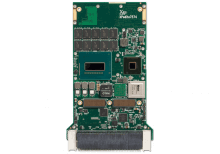 XPedite7574 3U VPX Single Board Computer (SBC) Top Shot