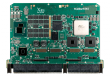 XCalibur4545 6U VPX Single Board Computer (SBC) Top Shot