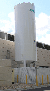 Liquid Nitrogen tank photo