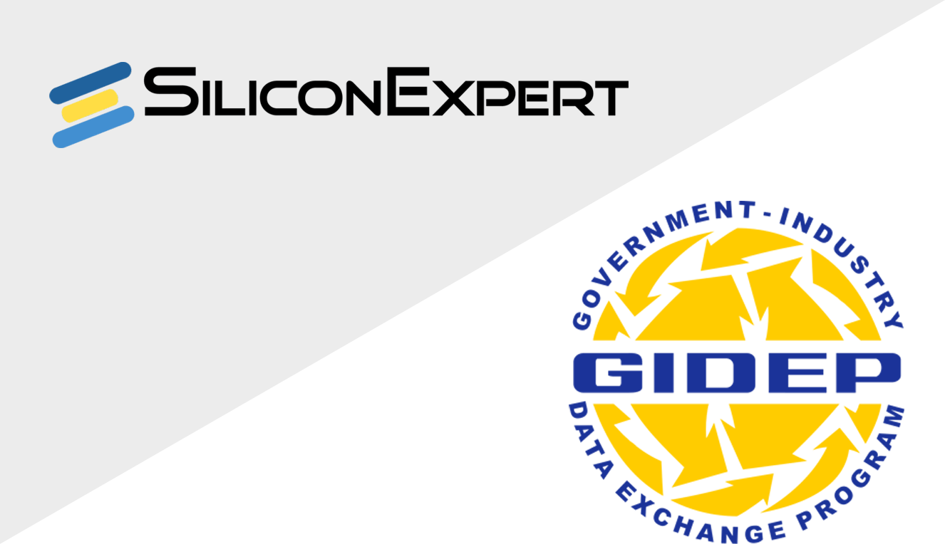 SiliconExpert and GIDEP logos