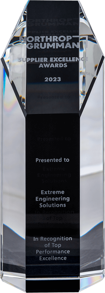 Northrop Grumman Supplier Excellence award