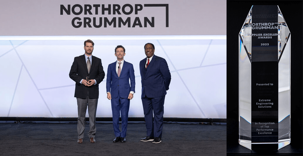 X-ES Northrop Grumman 2022 Supplier Excellence Award