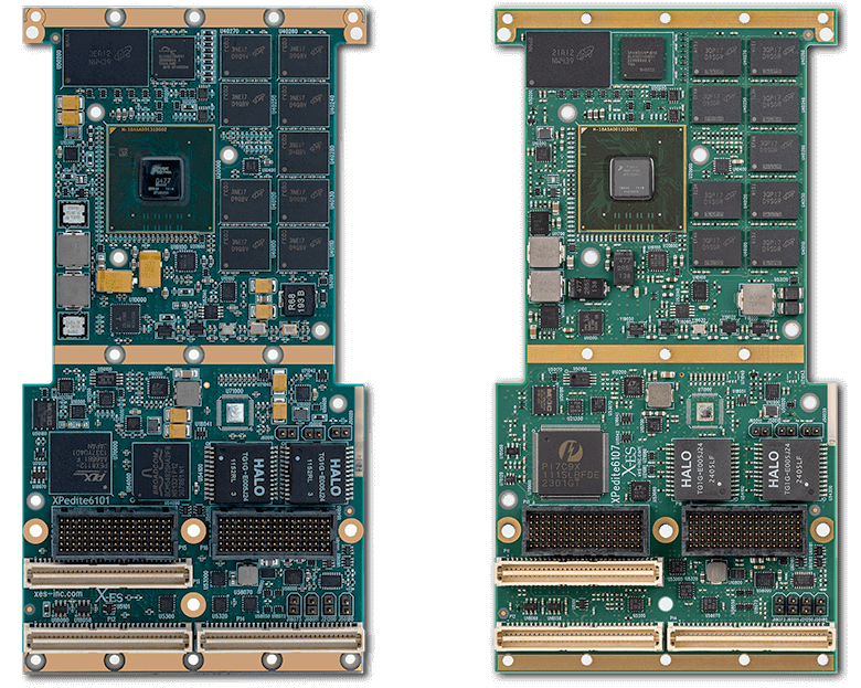 XPedite6101 (left) and XPedite6107 (right)
