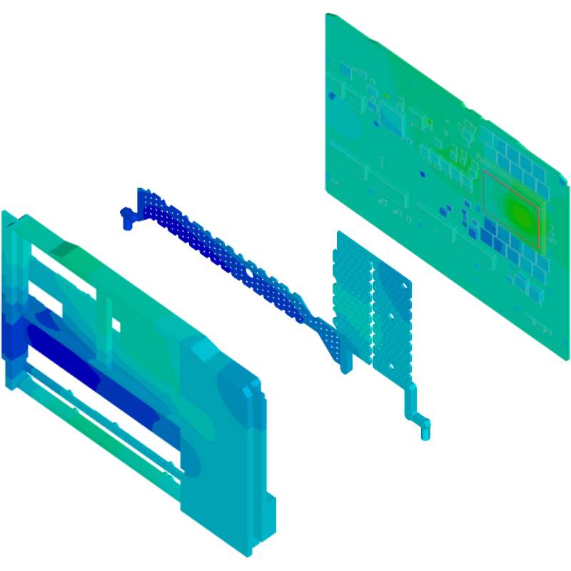 XCalibur4840 thermal simulation